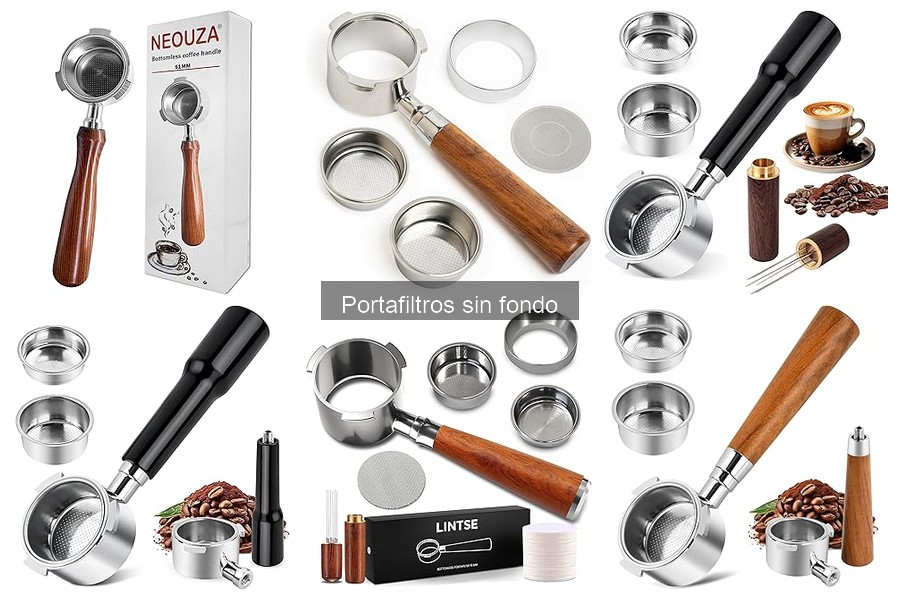 Dónde comprar el mejor portafiltros sin fondo para espresso