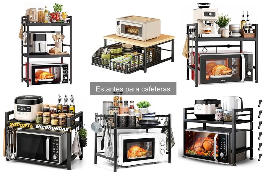 Dónde comprar estantes para cafeteras: mejores opciones y precios