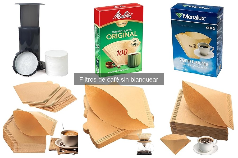 Dónde comprar filtros de café sin blanquear online y en tiendas