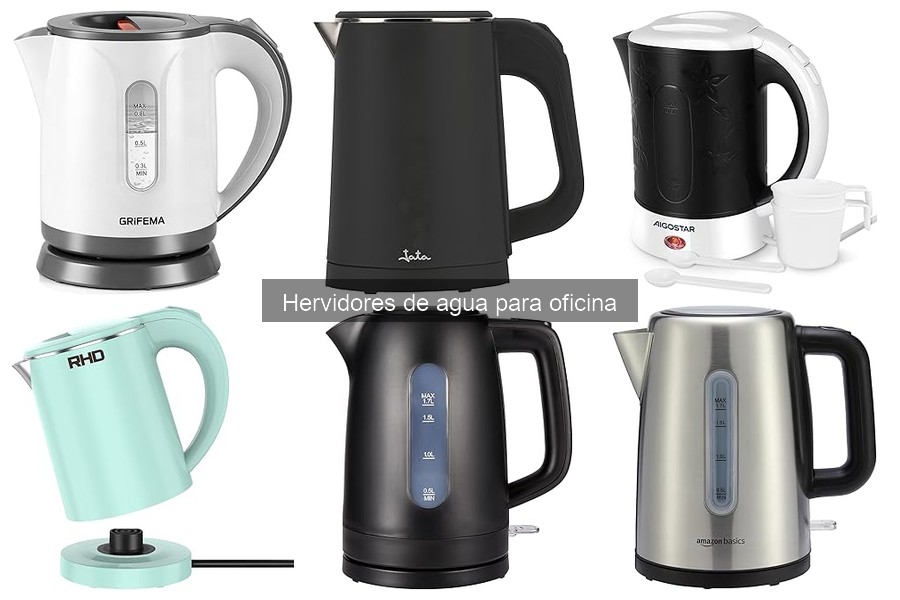 Dónde comprar hervidores de agua para oficina: guía y precios