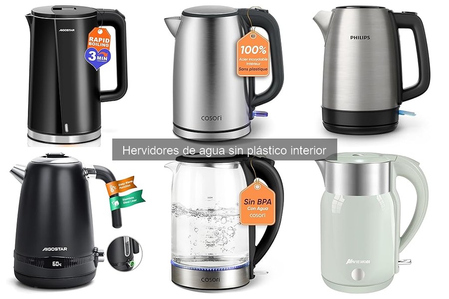 Dónde comprar hervidores de agua sin plástico interior