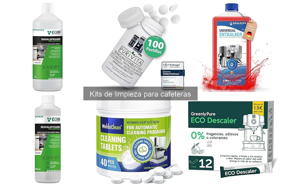Dónde comprar kits de limpieza para cafeteras en línea