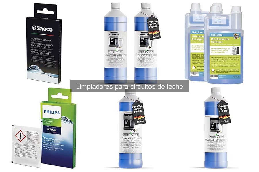 ¿Dónde comprar limpiadores para circuitos de leche?