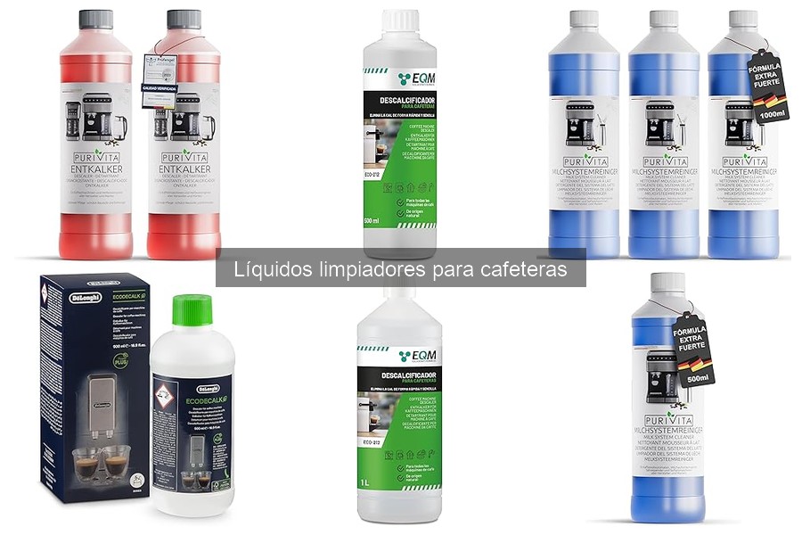 Dónde comprar líquidos limpiadores para cafeteras online