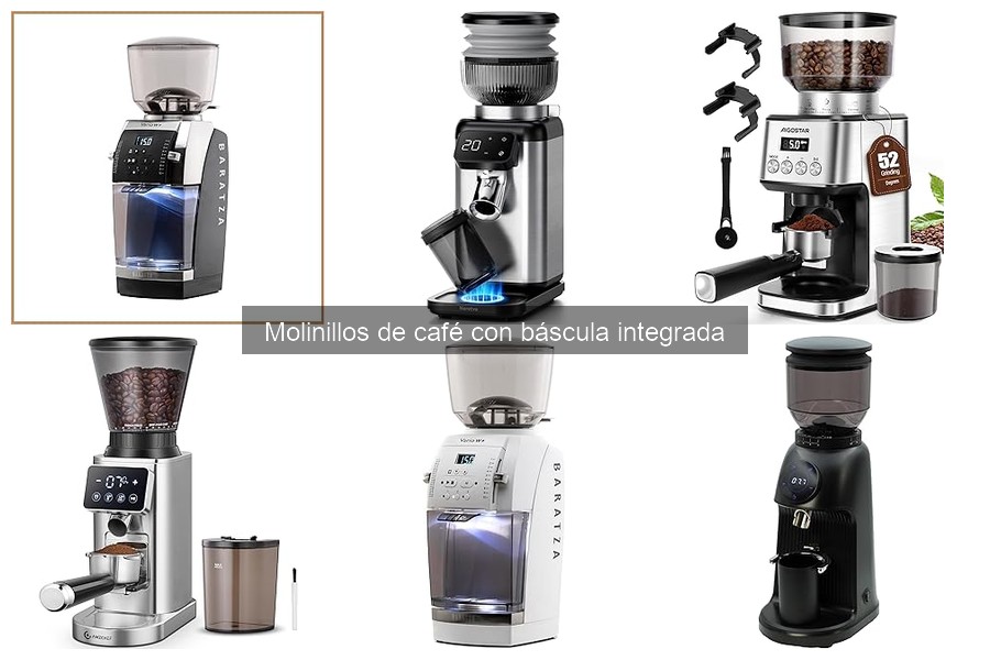 Dónde comprar molinillos de café con báscula integrada