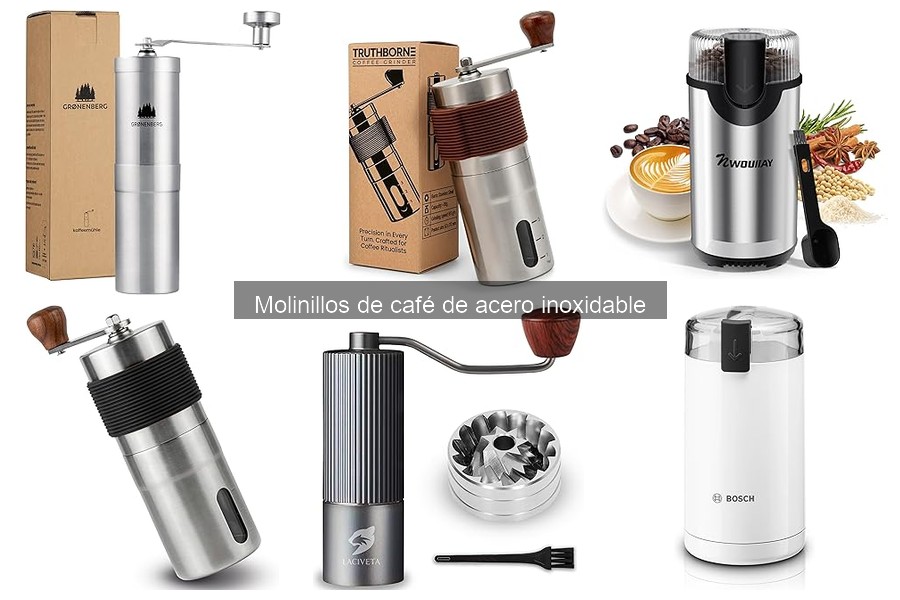 Dónde comprar molinillos de café de acero inoxidable