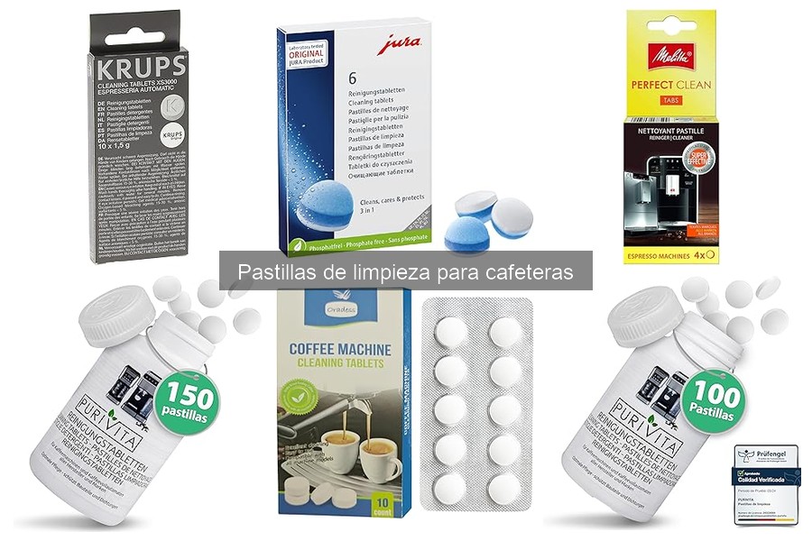 Dónde comprar pastillas de limpieza para cafeteras