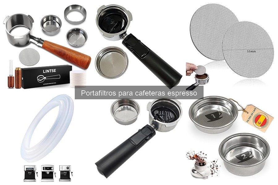 Dónde comprar portafiltros para cafeteras espresso