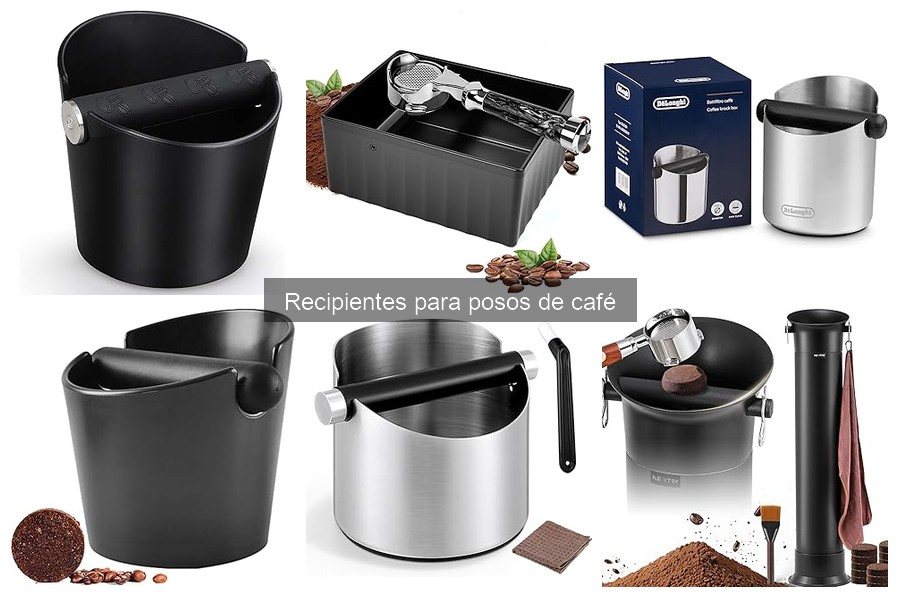 Dónde comprar recipientes para posos de café en oferta