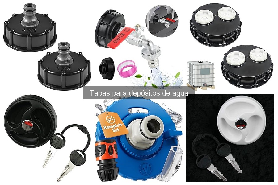 Dónde comprar tapas para depósitos de agua: mejores opciones