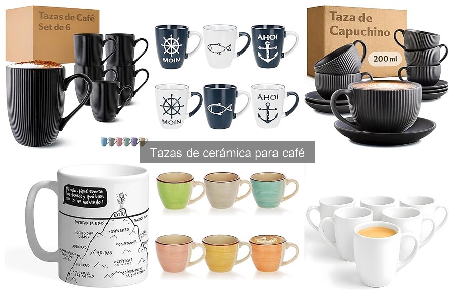 Dónde comprar tazas de cerámica para café: opciones online y más