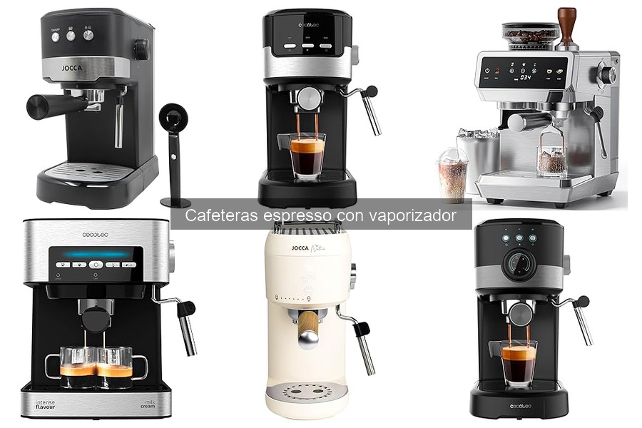 Elige la Mejor Cafetera Espresso con Vaporizador: Guía 2023