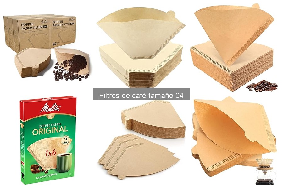 Errores comunes al elegir filtros de café tamaño 04
