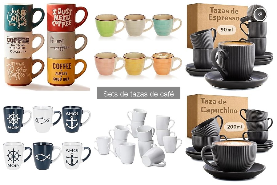 Errores comunes al elegir sets de tazas de café
