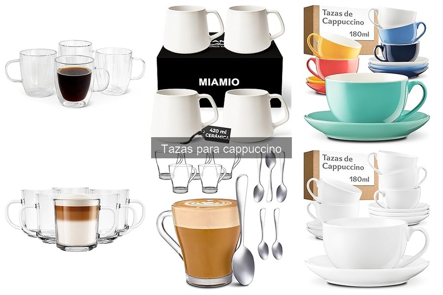 Errores comunes al elegir tazas para cappuccino