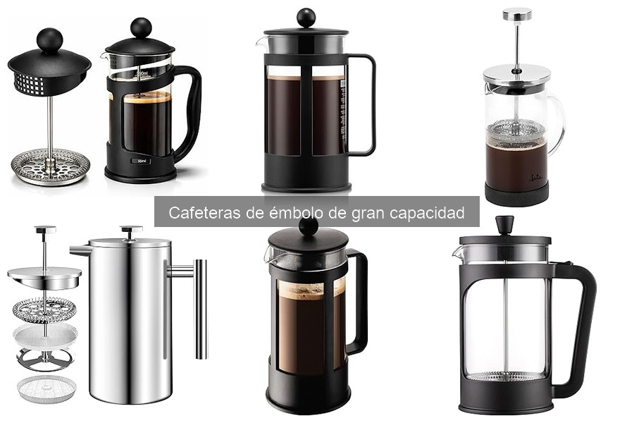 Errores comunes al usar cafeteras de émbolo de gran capacidad