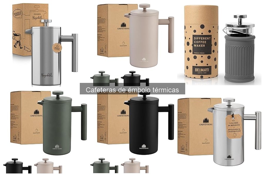 Errores comunes al usar cafeteras de émbolo térmicas