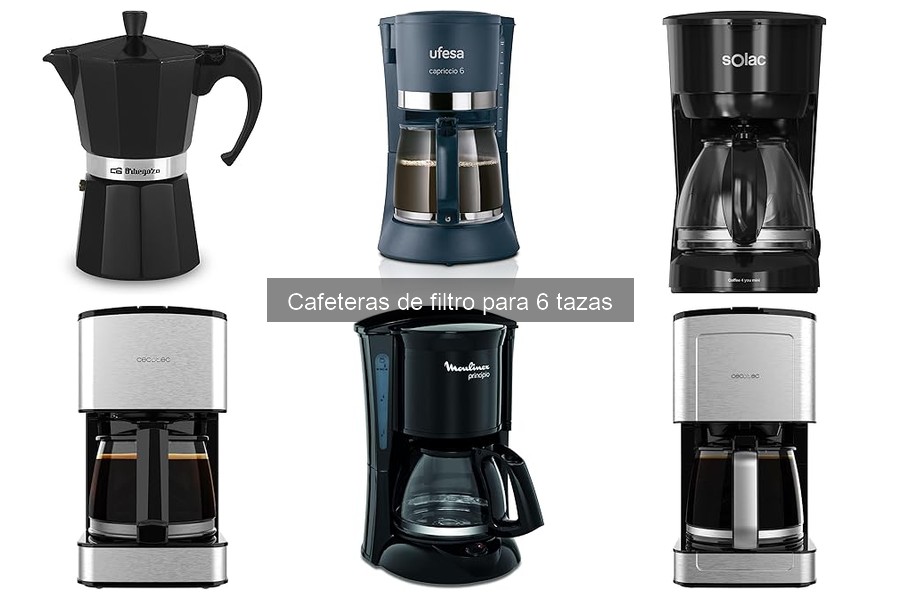 Errores Comunes al Usar Cafeteras de Filtro para 6 Tazas