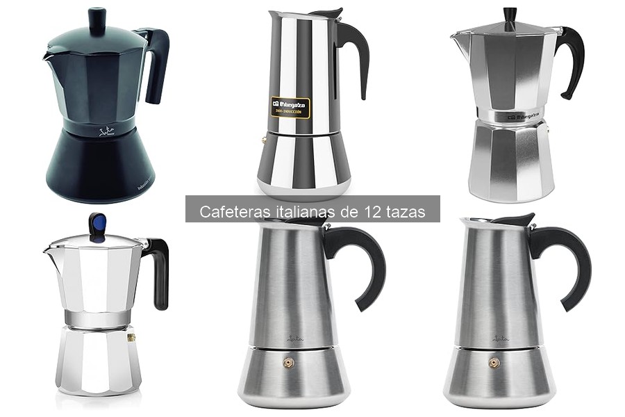 Errores comunes al usar cafeteras italianas de 12 tazas