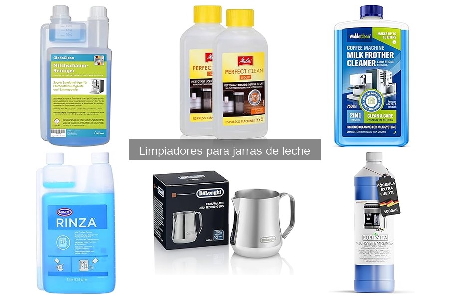 Errores comunes al usar limpiadores para jarras de leche