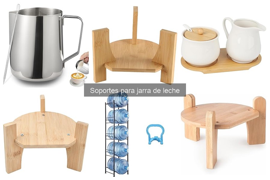 Errores comunes al usar soportes para jarras de leche