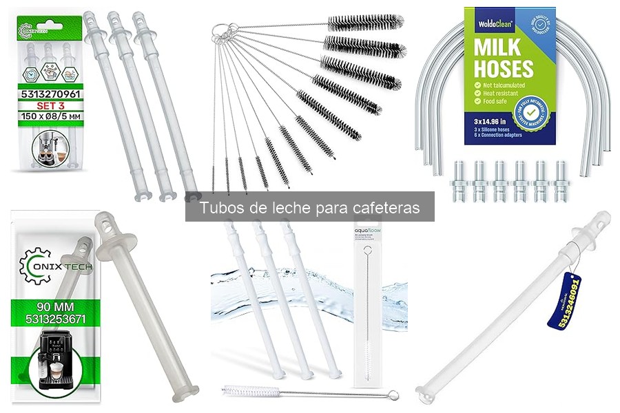 Errores comunes al usar tubos de leche en cafeteras