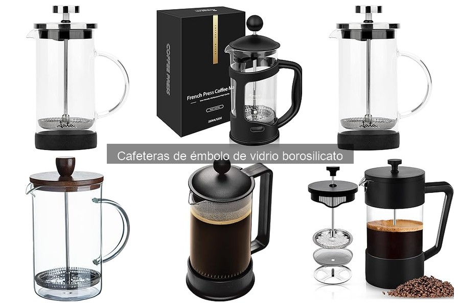 ¿Es peligrosa una cafetera de émbolo de vidrio borosilicato?