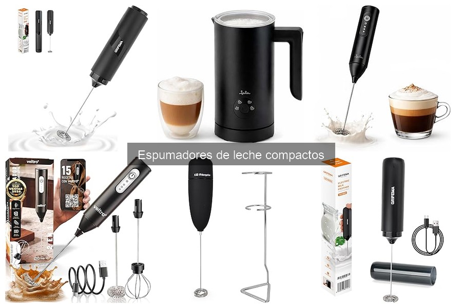 Espumadores de leche compactos vs. profesionales: ¿Cuál elegir?