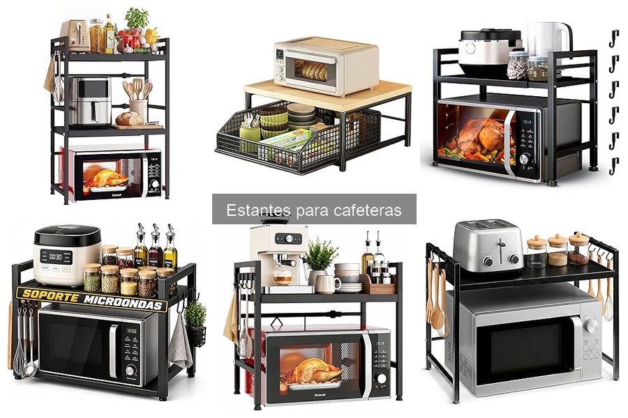 Estantes para Cafeteras: Organización y Características