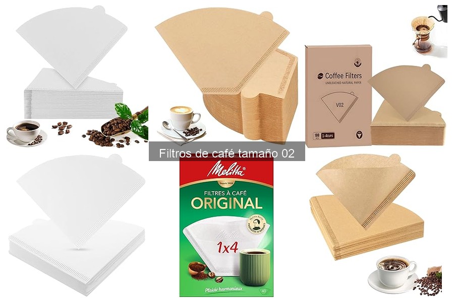 Filtros de café tamaño 02: ¿Qué son y cómo usarlos?