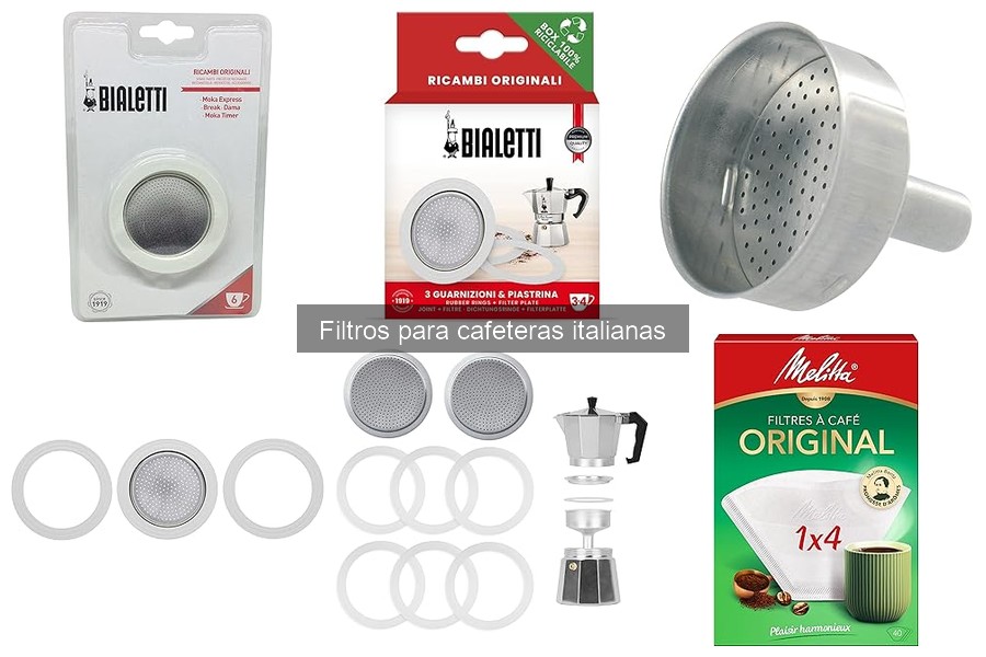 Filtros para cafeteras italianas: ¿Qué son y su importancia?
