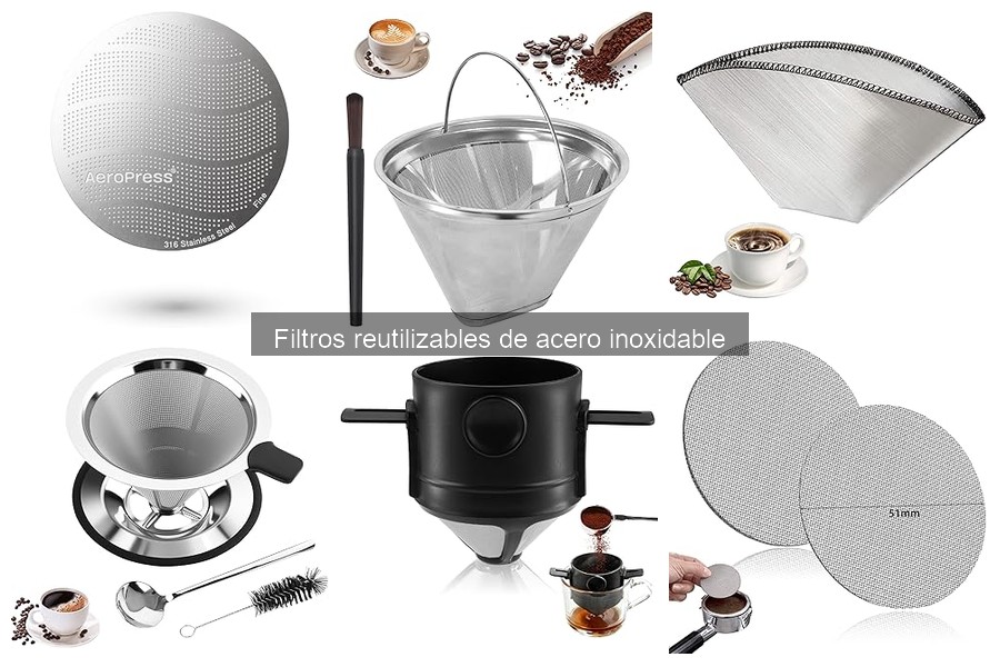 Filtros Reutilizables de Acero Inoxidable: ¿Qué Son y Ventajas?