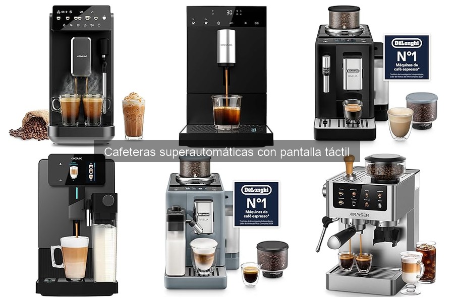 Funcionalidades Especiales de Cafeteras Superautomáticas Táctiles