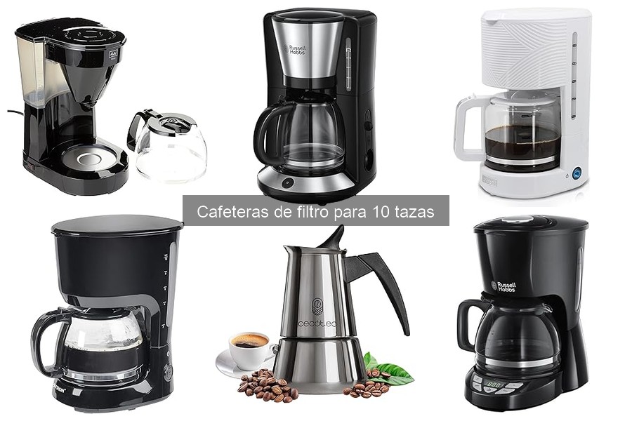 Guía de Cafeteras de Filtro para 10 Tazas: Características y Beneficios