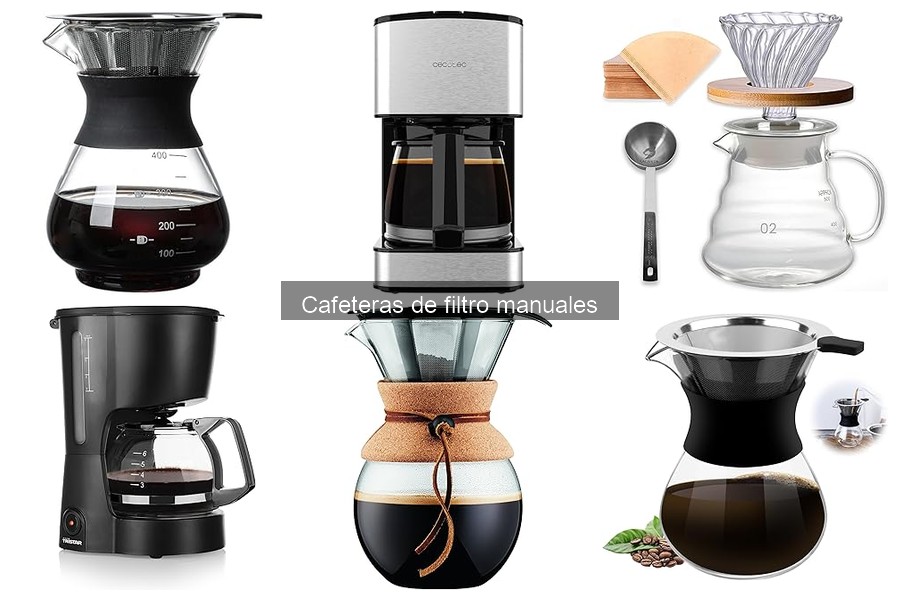 Guía de compra: Cafeteras de filtro manual para disfrutar café