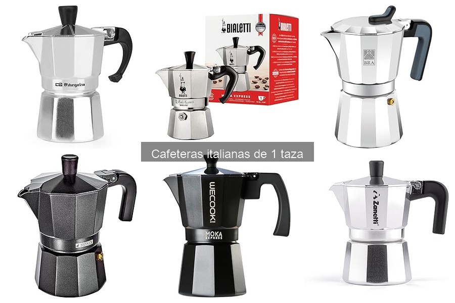 Guía de Compra: Cafeteras Italianas de 1 Taza