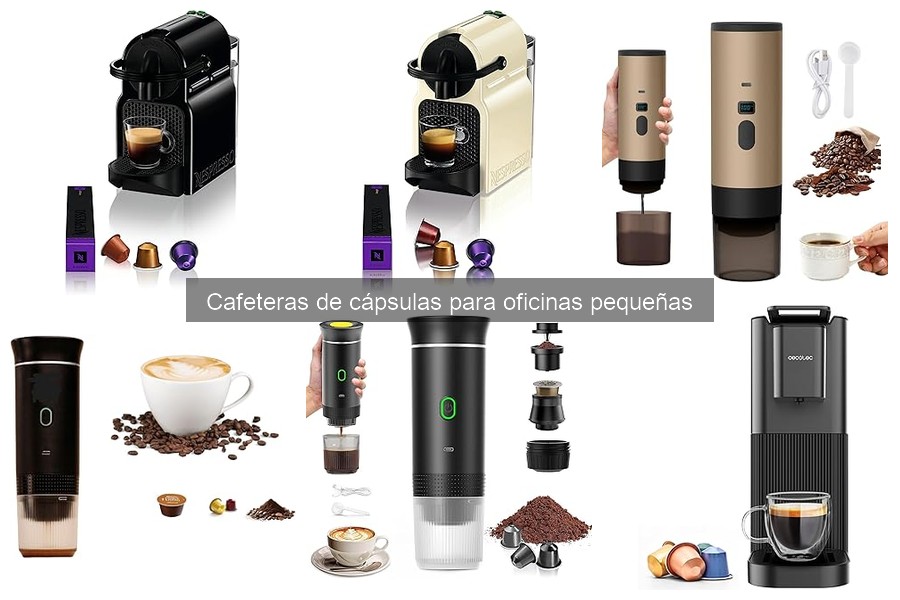 Guía de compra de cafeteras de cápsulas para oficinas pequeñas