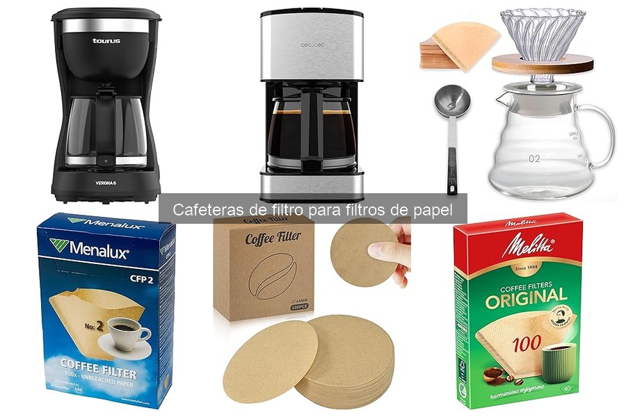 Guía de compra de cafeteras de filtro para filtros de papel