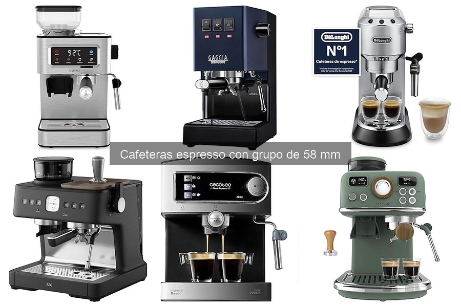 Guía de compra de cafeteras espresso 58 mm: mejores opciones