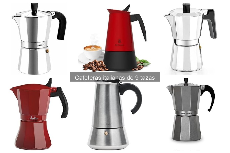 Guía de compra de cafeteras italianas de 9 tazas