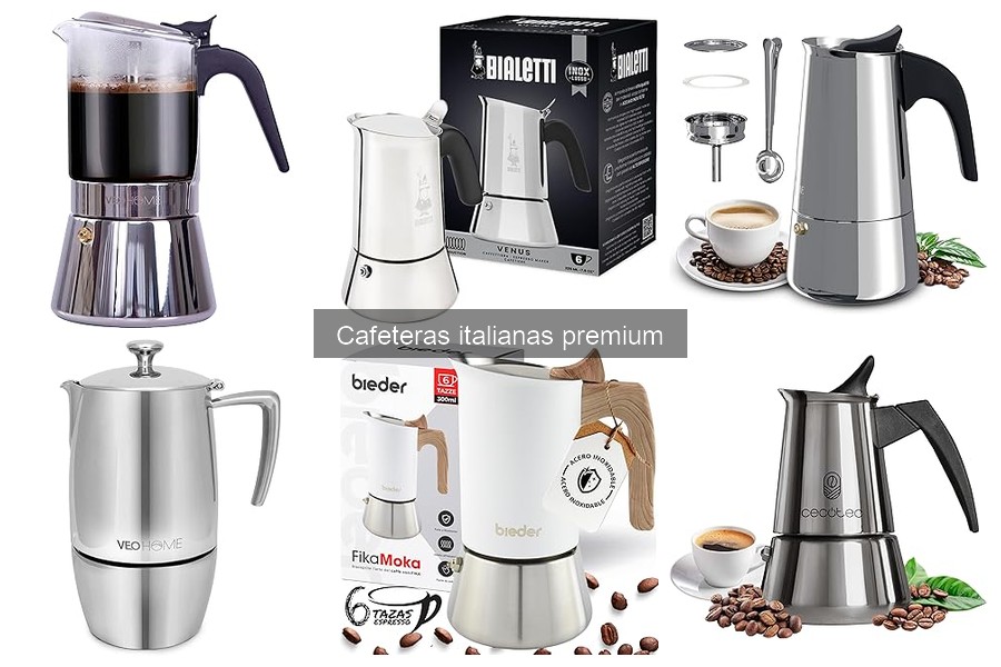 Guía de compra de cafeteras italianas premium
