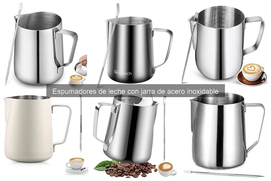Guía de compra de espumadores de leche de acero inoxidable