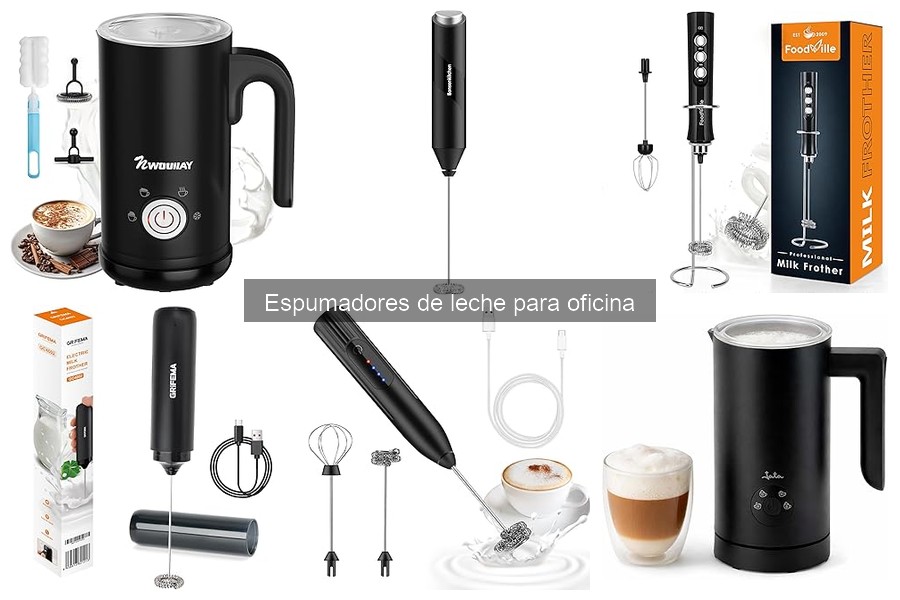 Guía de compra de espumadores de leche para oficina