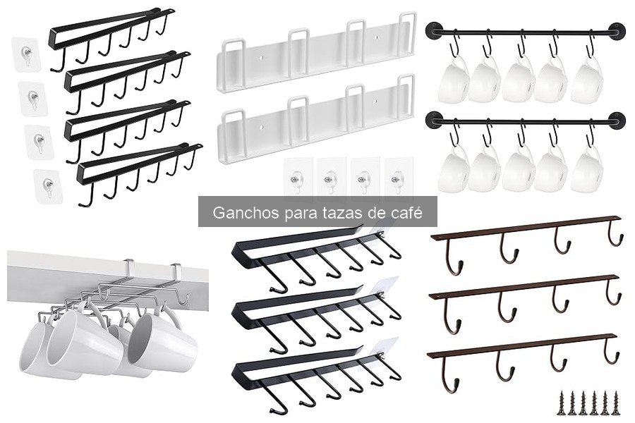 Guía de compra de ganchos para tazas de café