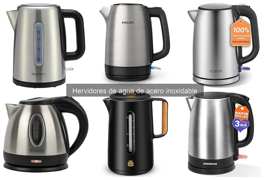 Guía de compra de hervidores de agua de acero inoxidable