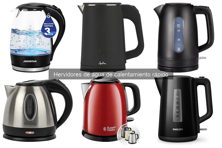 Guía de compra de hervidores de agua de calentamiento rápido