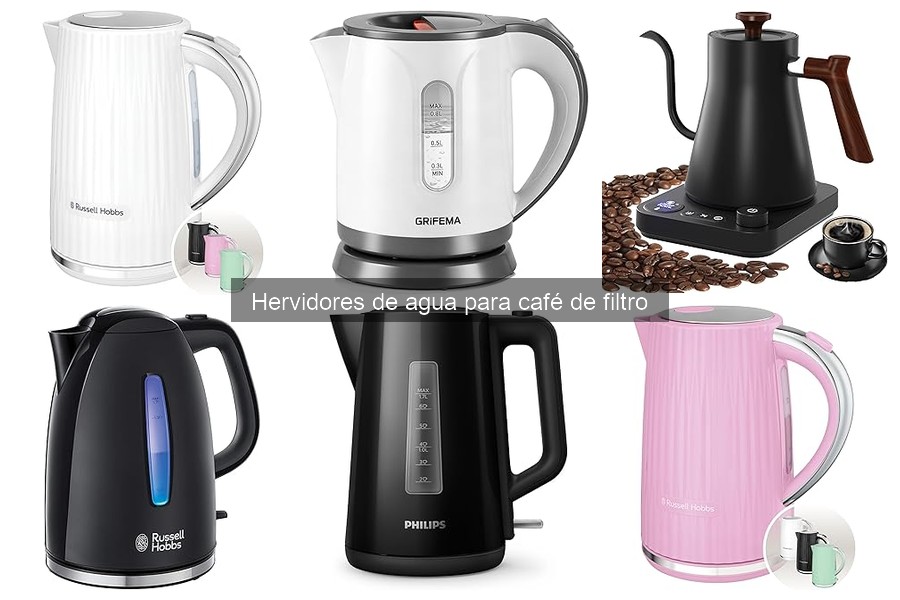 Guía de compra de hervidores de agua para café de filtro