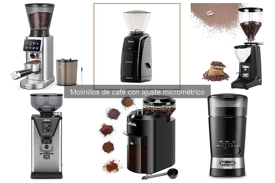 Guía de compra de molinillos de café con ajuste micrométrico