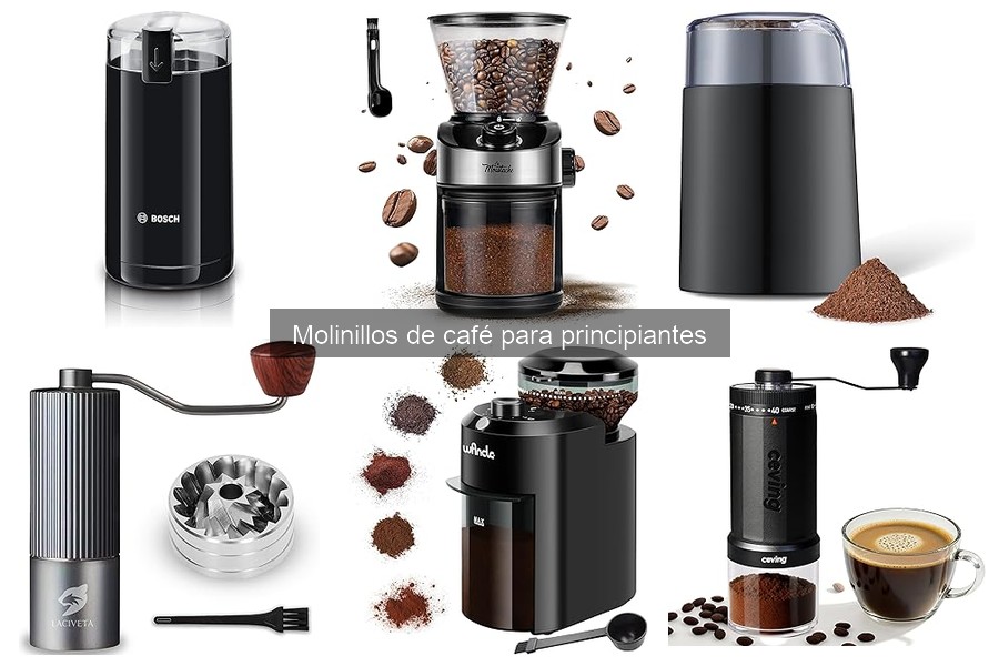 Guía de compra de molinillos de café para principiantes