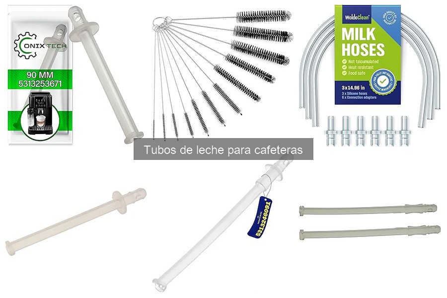 Guía de compra de tubos de leche para cafeteras
